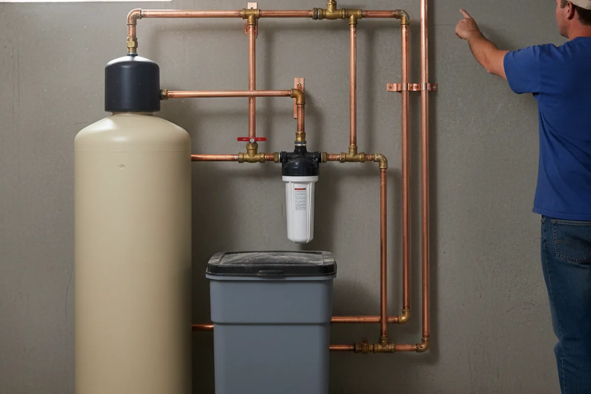 Whole-house water treatment system installed in Frenchtown